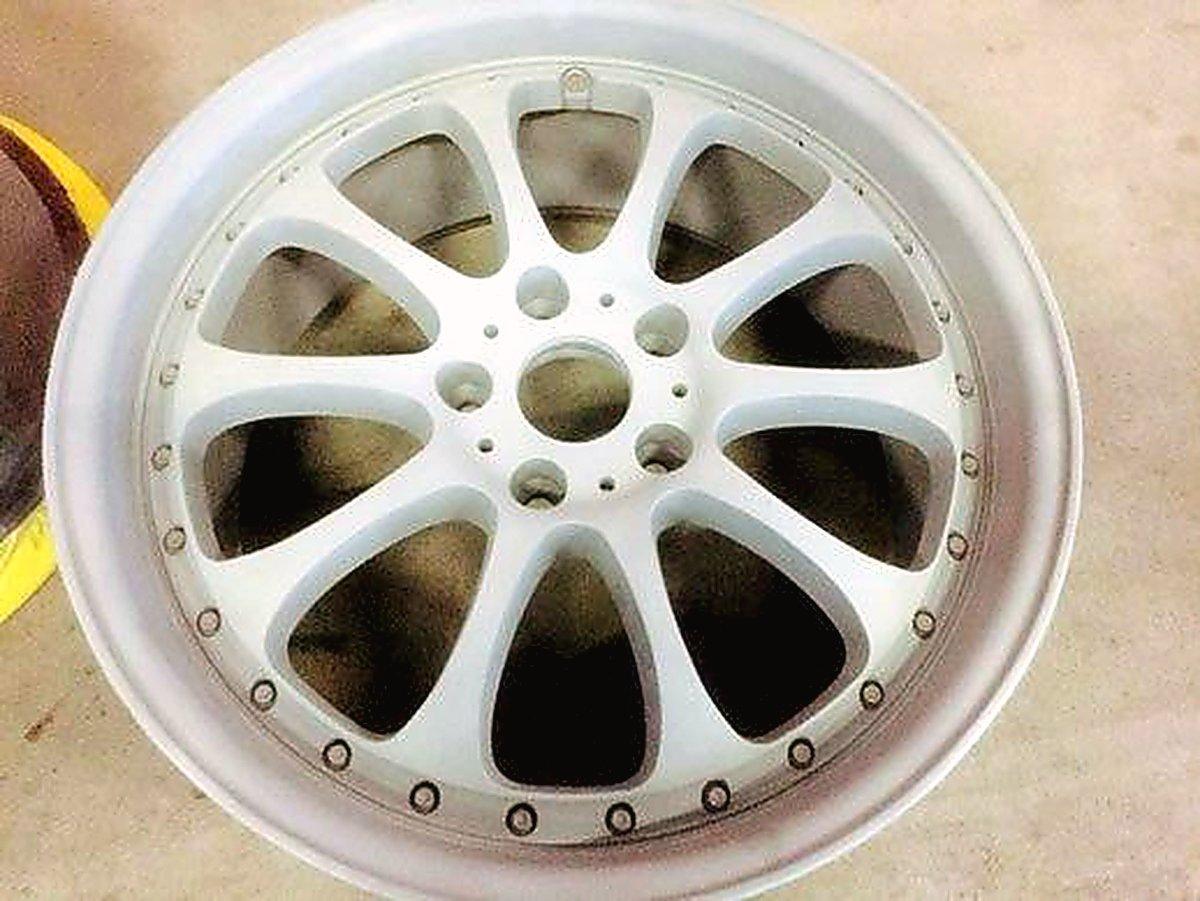 Oldtimer-Felge blank
